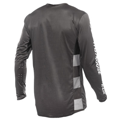 Fasthouse Helix Podium Jersey Black/White - Rear View