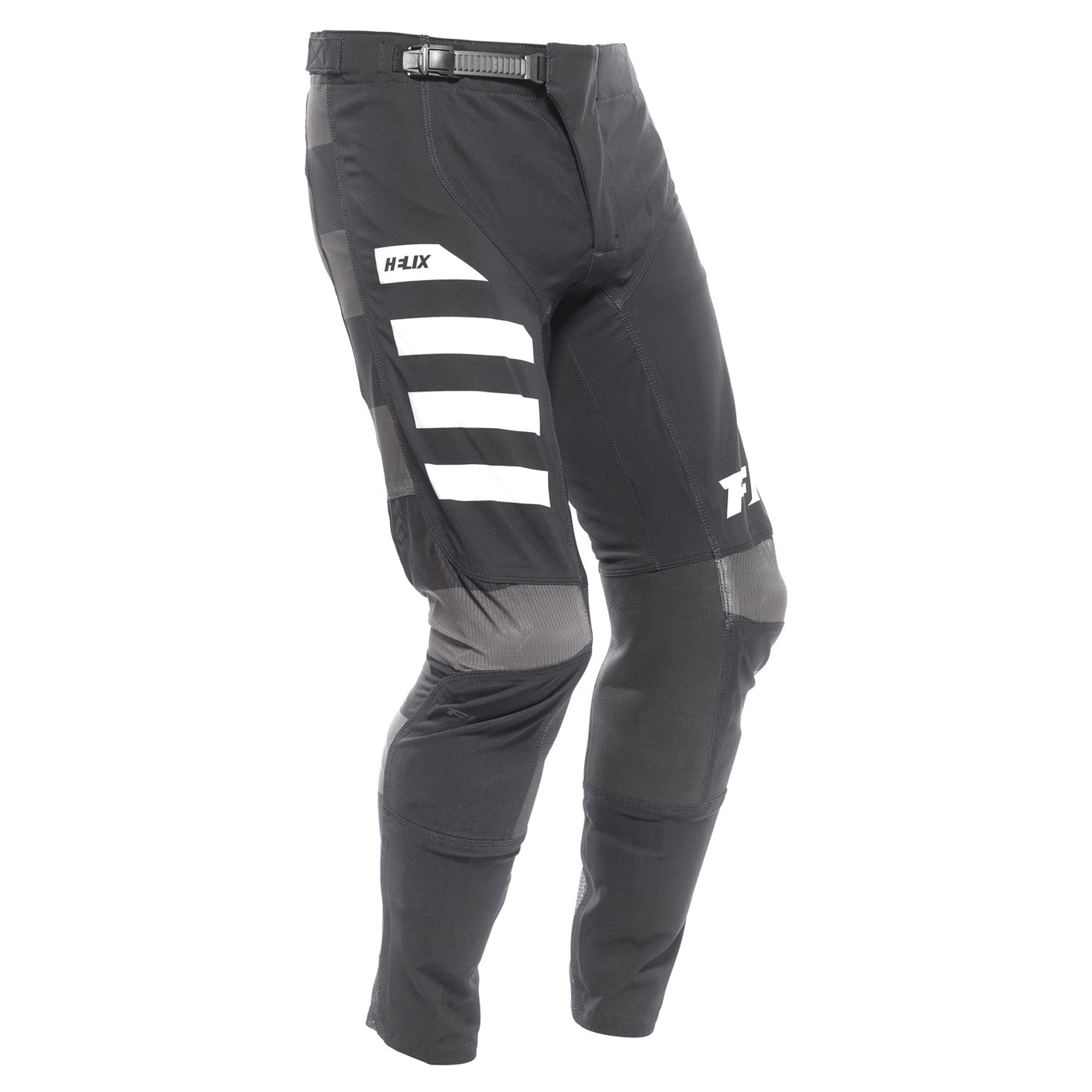 Fasthouse Helix Podium Pant Black/White - Front Right Side View