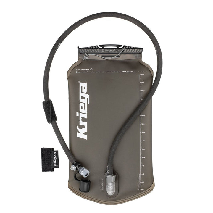 Kriega Hydrapak Reservoir Elite Heavy Duty - 3 Liter - Front View