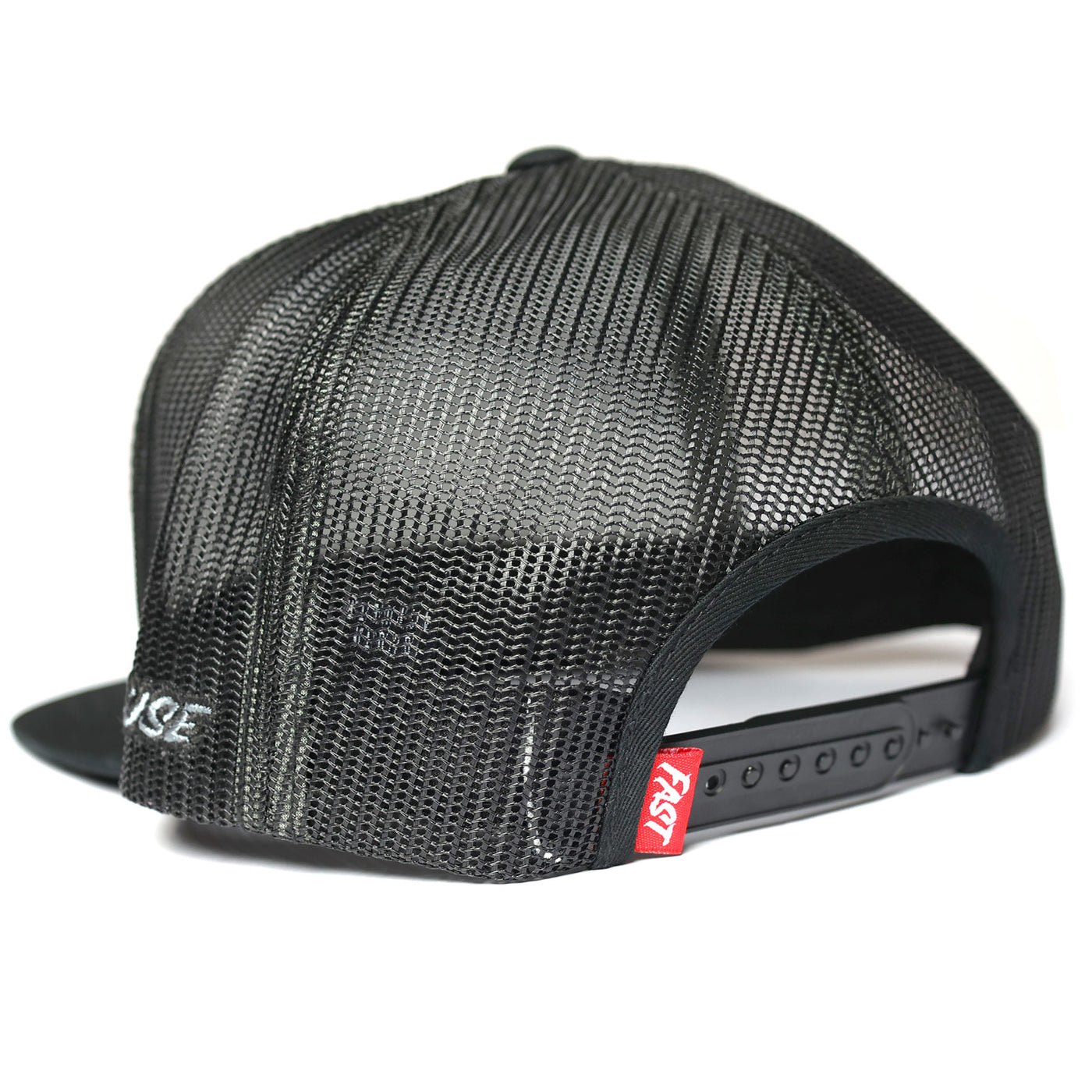 Fasthouse Idle Hat Black - Rear View