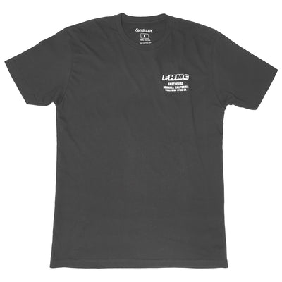 Fasthouse Idle SS Tee Black - Front View