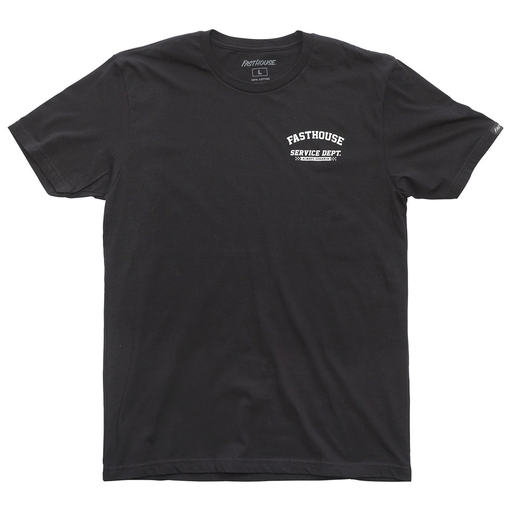 Fasthouse Ignite Tee Black - Front View
