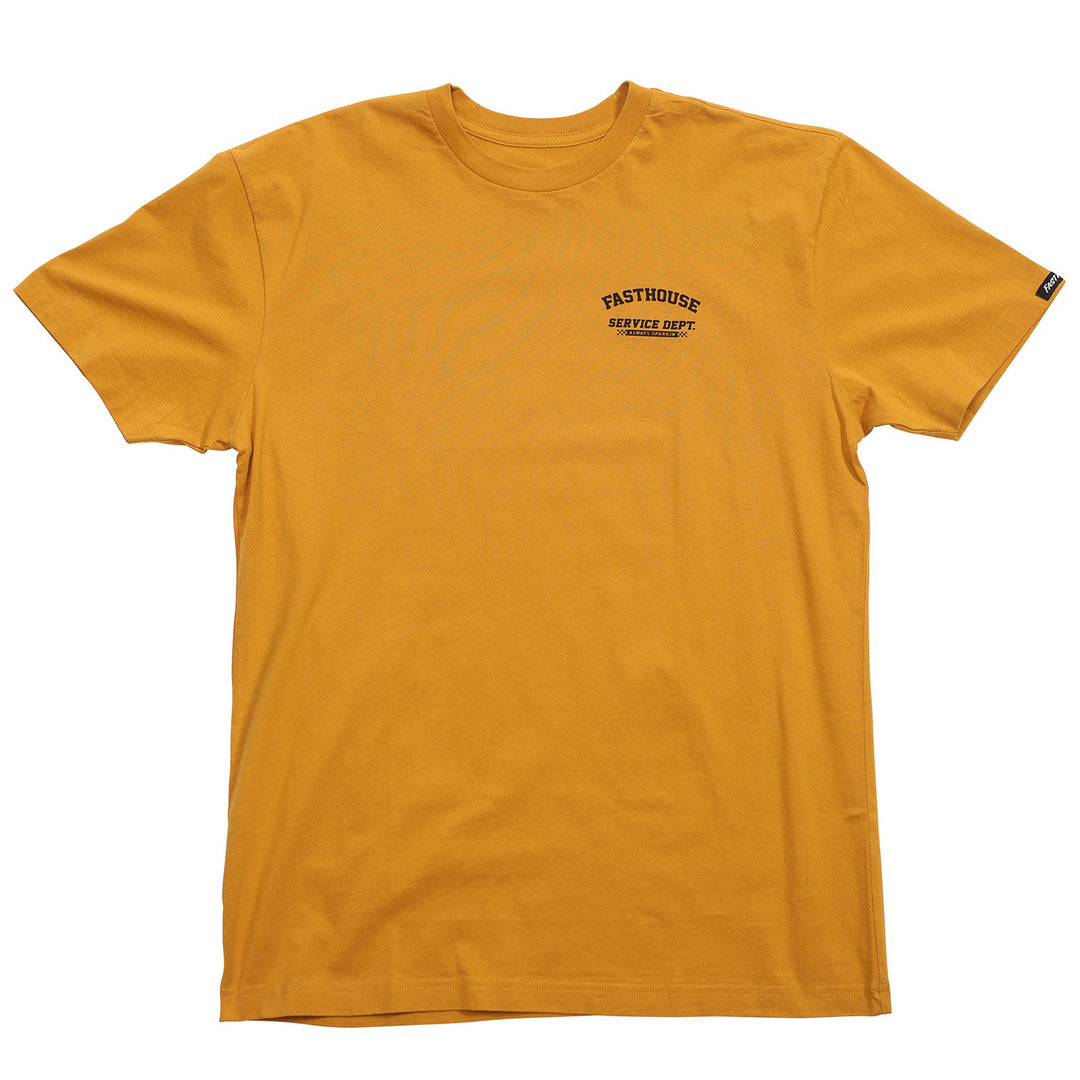 Fasthouse Ignite Tee Vintage Gold - Front View