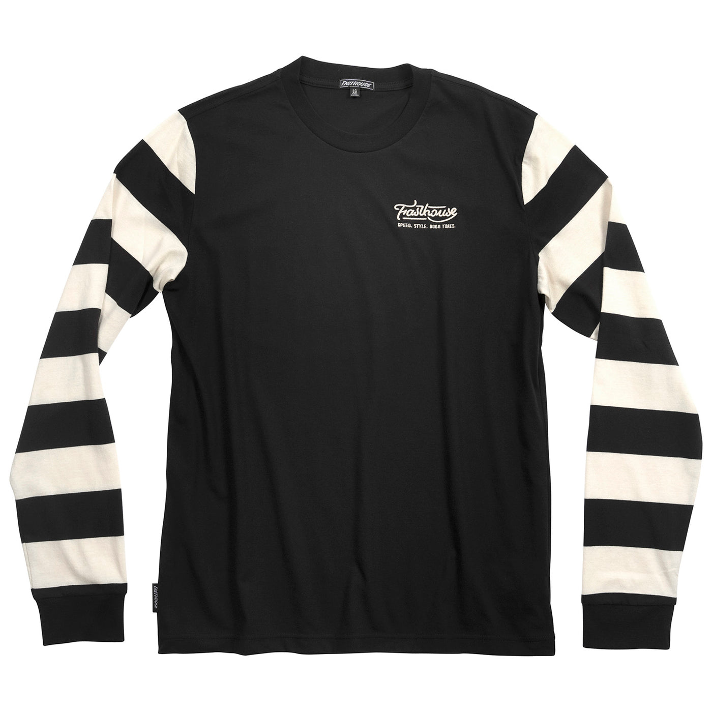 Fasthouse Jailbreak Stripes Long Sleeve Tee