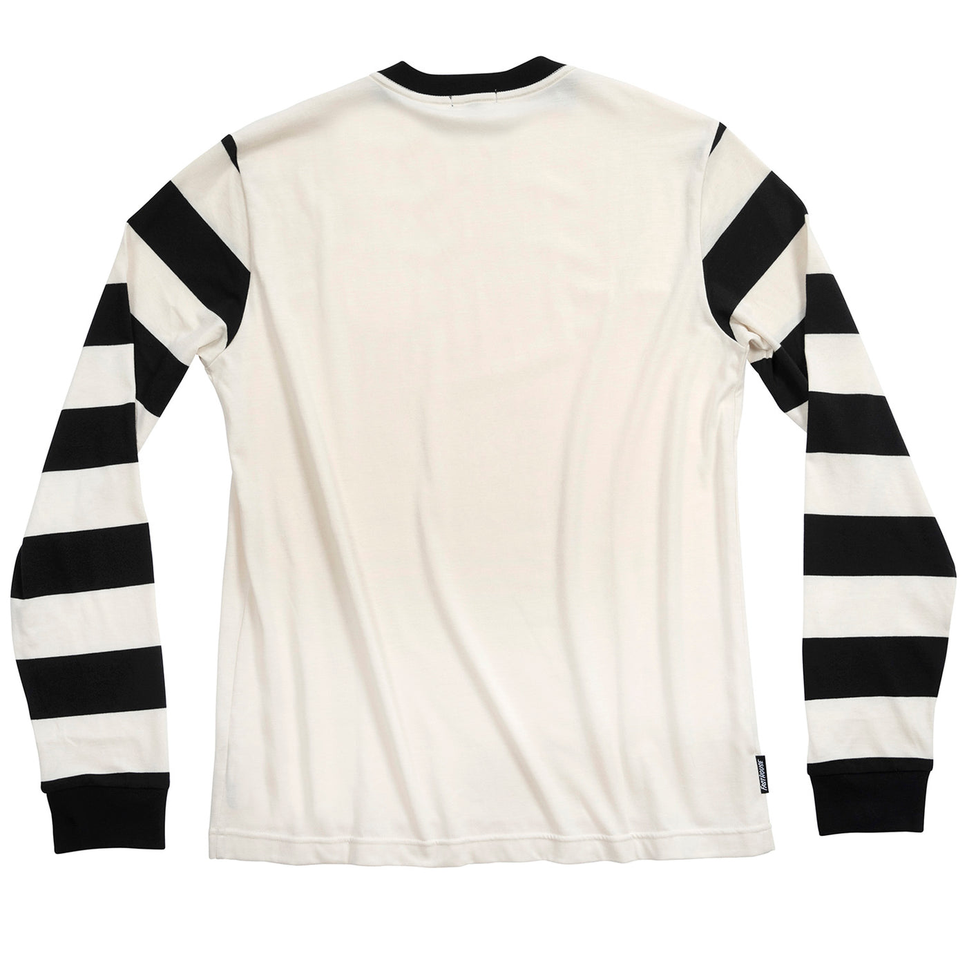 Fasthouse Jailbreak Stripes Long Sleeve Tee Natural - Rear View