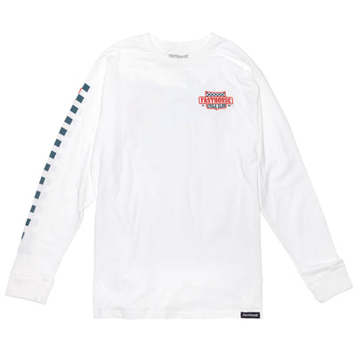 Fasthouse Krest LS Tee White - Front View