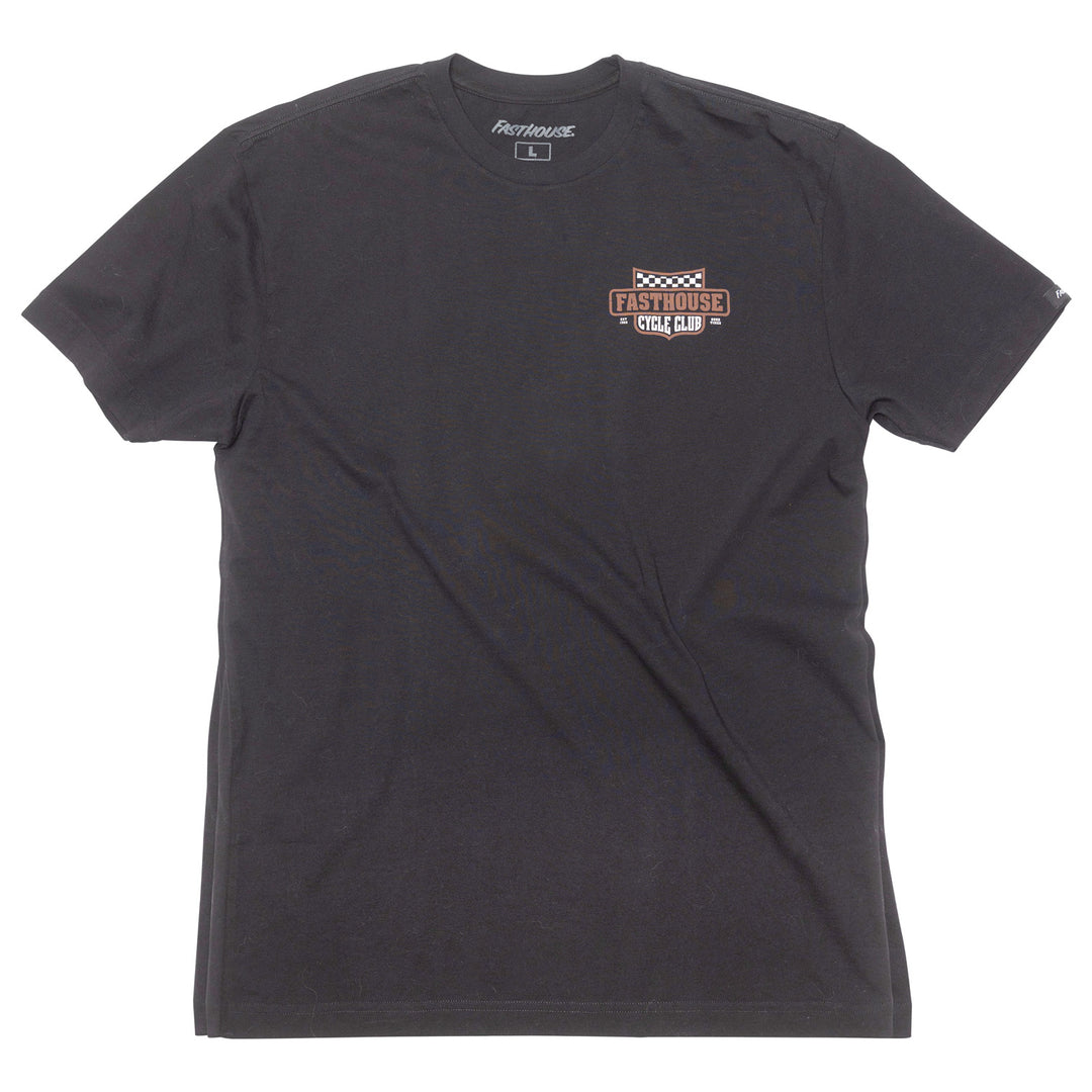 Fasthouse Krest SS Tee Black - Front View