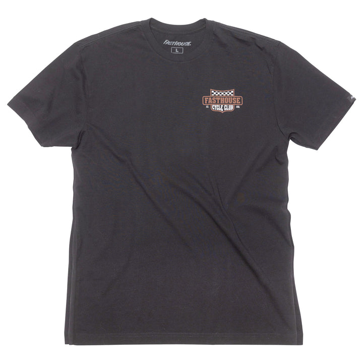 Fasthouse Krest SS Tee Black - Front View