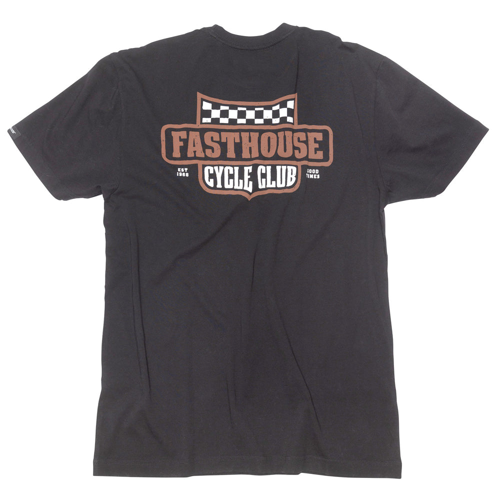 Fasthouse Krest SS Tee Black - Rear View