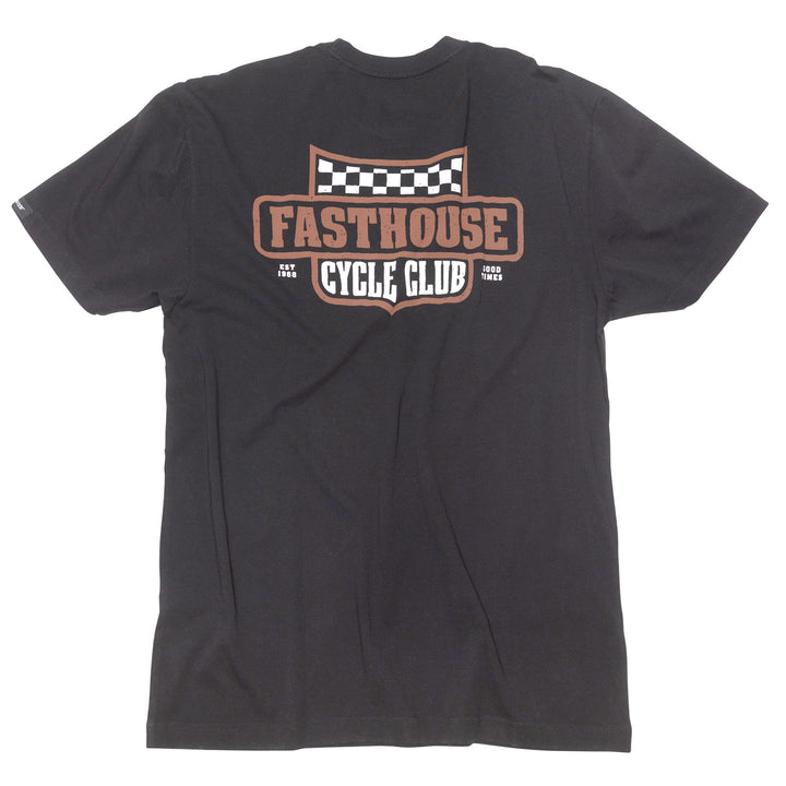 Fasthouse Krest SS Tee Black - Rear View