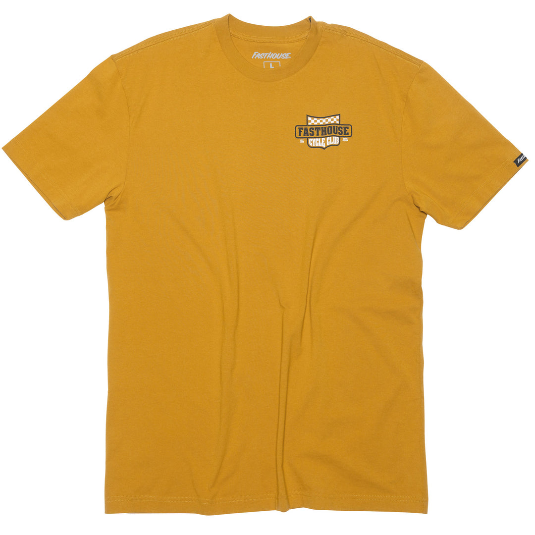 Fasthouse Krest SS Tee Vintage Gold - Front View