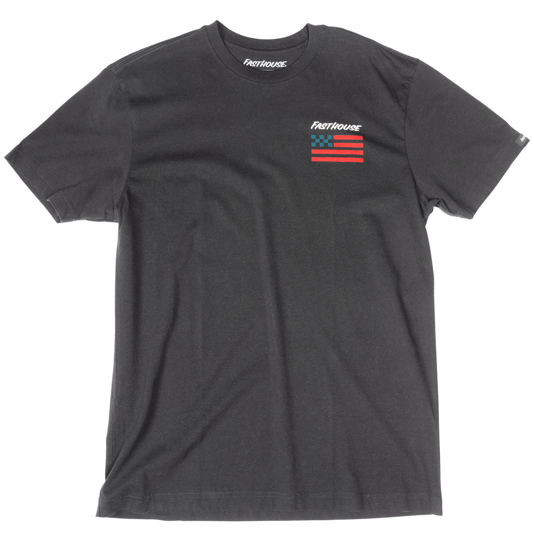 Fasthouse Liberty SS Tee Black - Front View