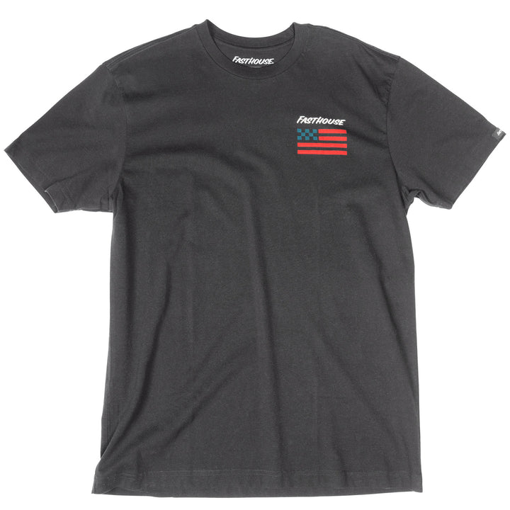 Fasthouse Liberty SS Tee Black - Front View