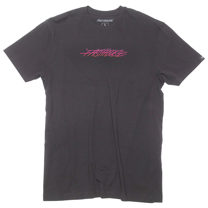 Fasthouse Lagoon SS Tee Black - Front View
