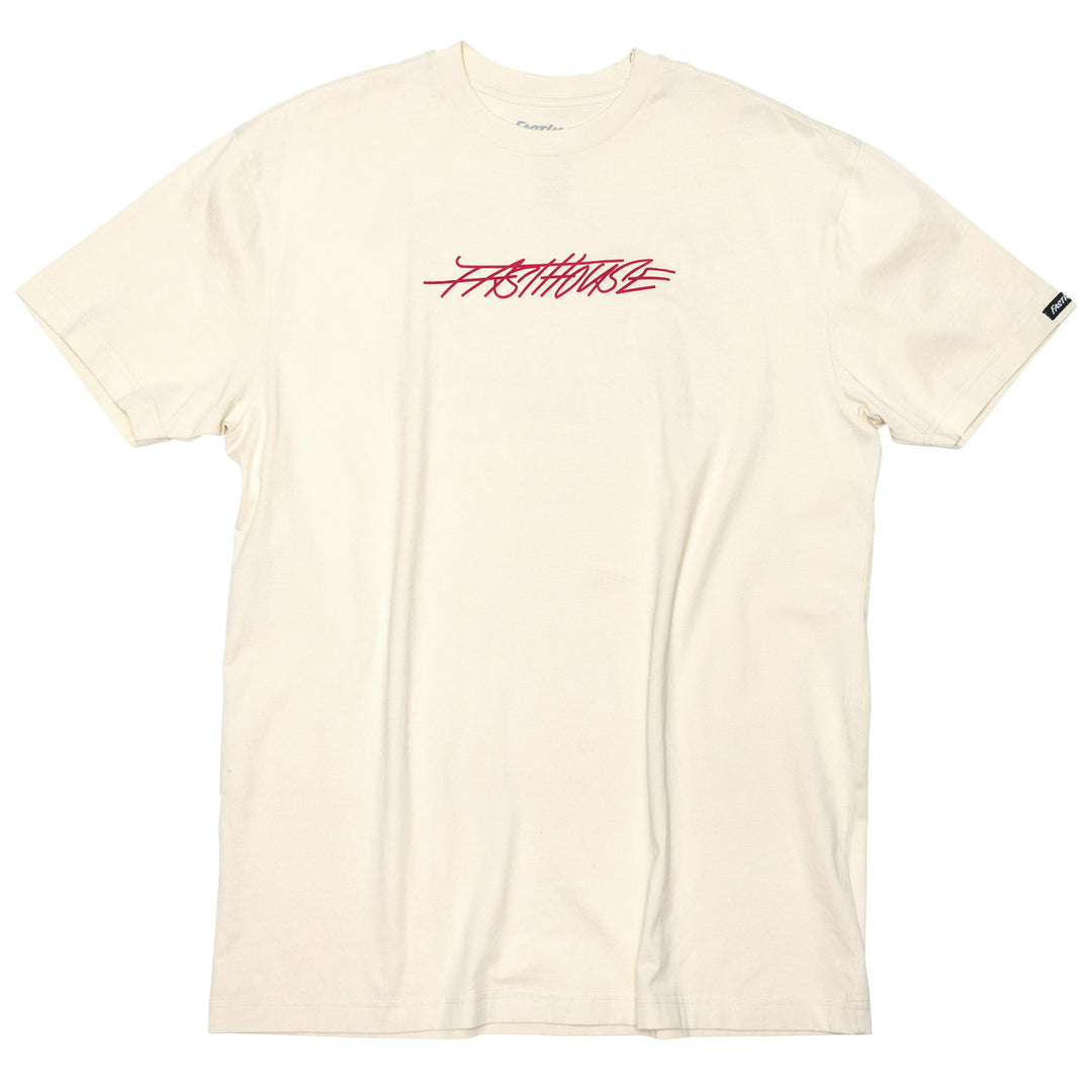 Fasthouse Lagoon SS Tee Natural - Front View