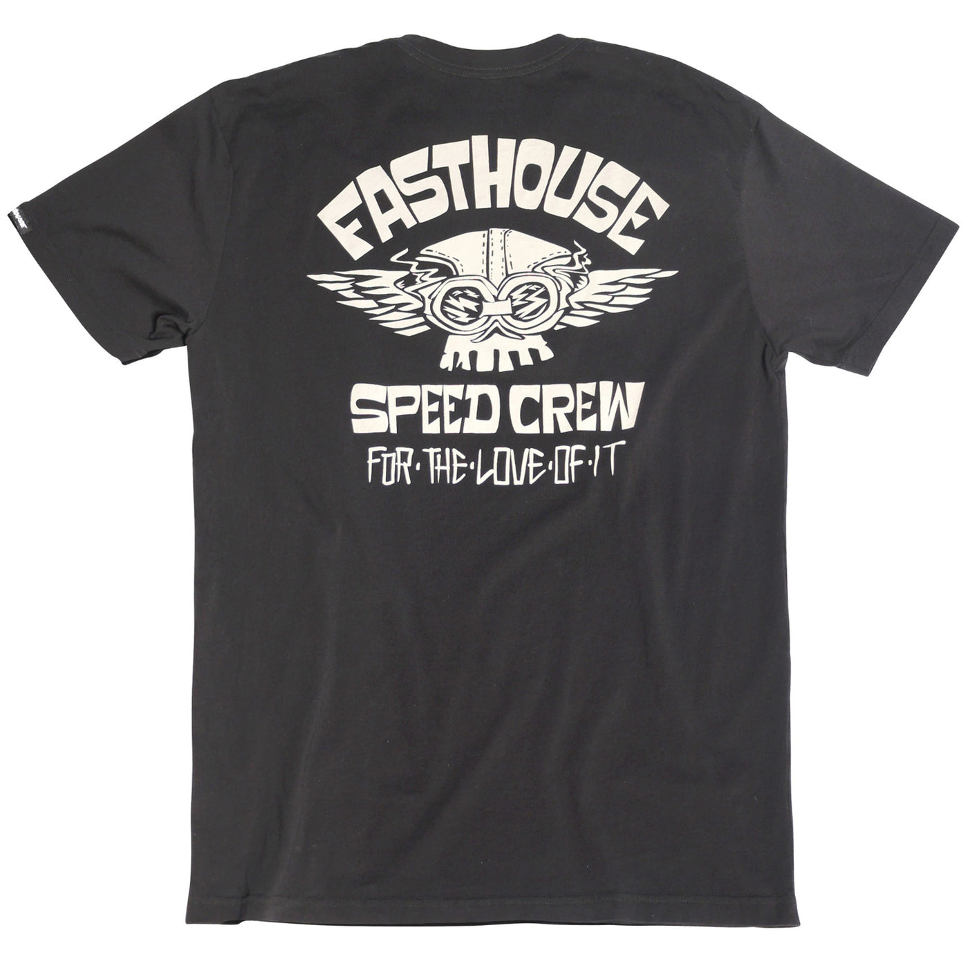 Fasthouse Love of It SS Tee Black - Rear View