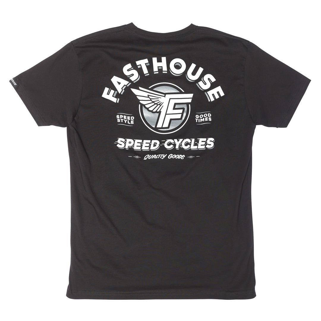 Fasthouse Malen Tee Black - Rear View