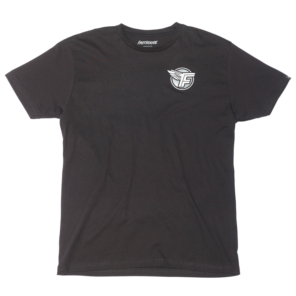 Fasthouse Malen Tee Black - Front View