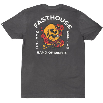Fasthouse Manasa SS Tee Graphite Black - Rear View
