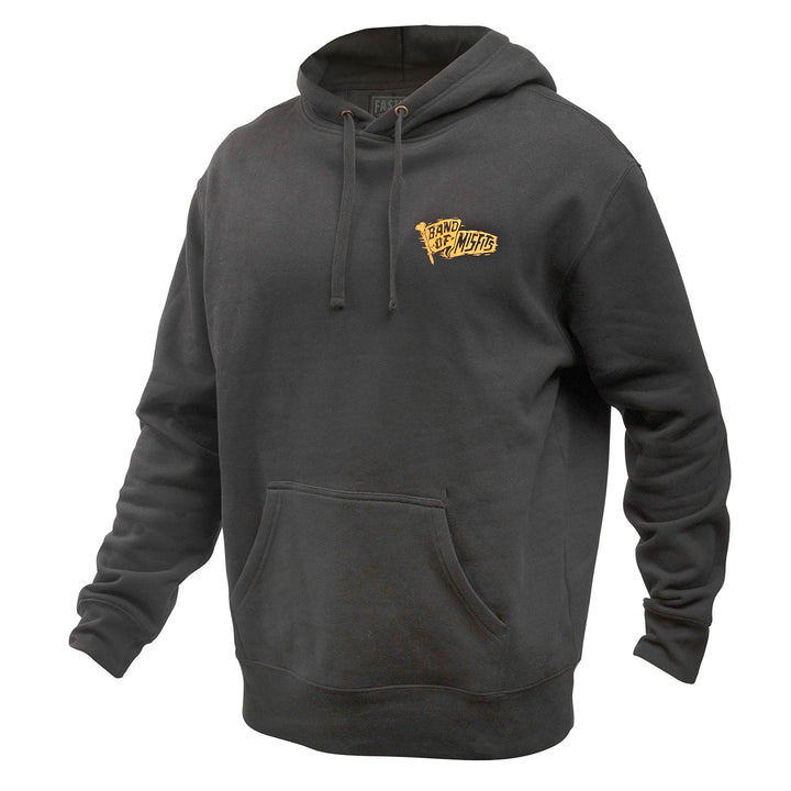 Fasthouse Marauder Hooded Pullover Black - Front View