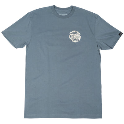 Fasthouse Maverick SS Tee Denim - Front View