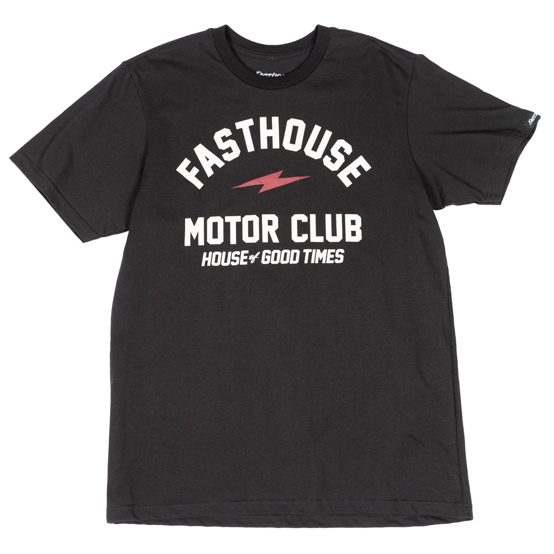 Fasthouse Mallet SS Tee Black - Front View