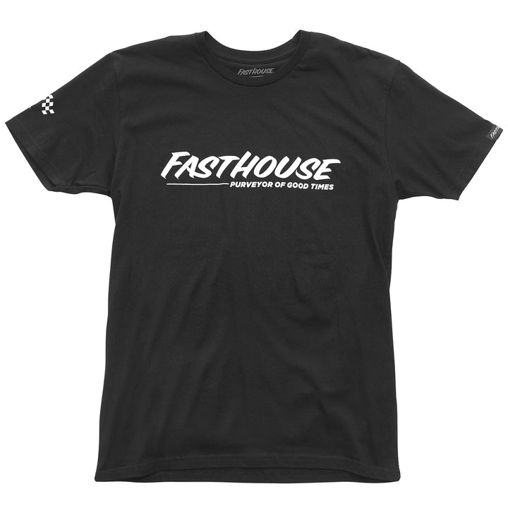 Fasthouse The Motto Tee Black - Front View
