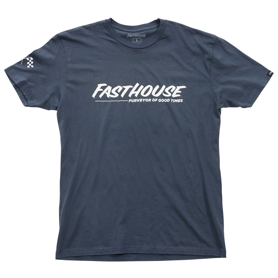 Fasthouse The Motto Tee Indigo - Front View