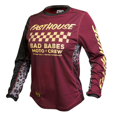 Fasthouse Women's Grindhouse Golden Crew Jersey