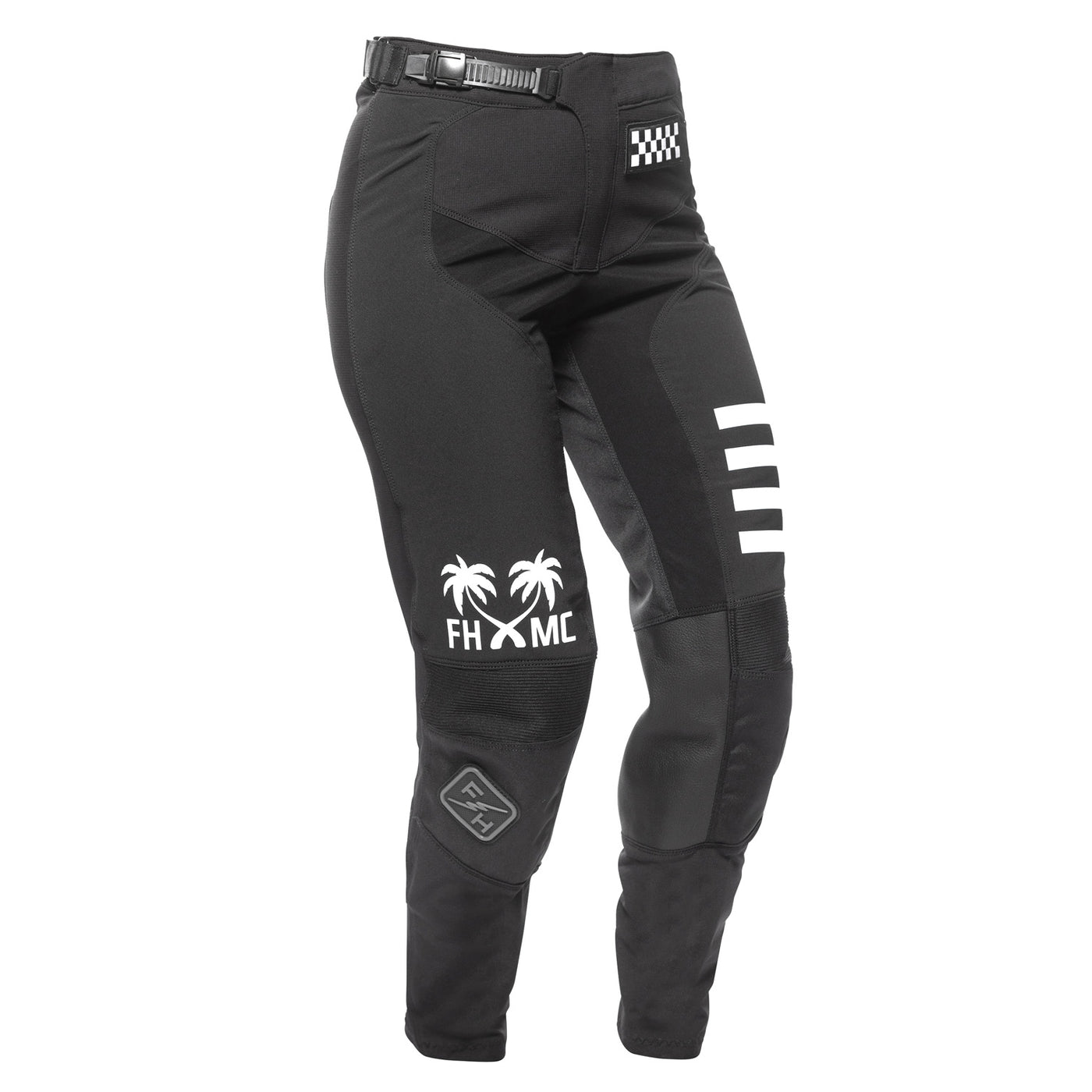 Fasthouse Women's Speed Style Paradise Pant Black - Front Right Side View