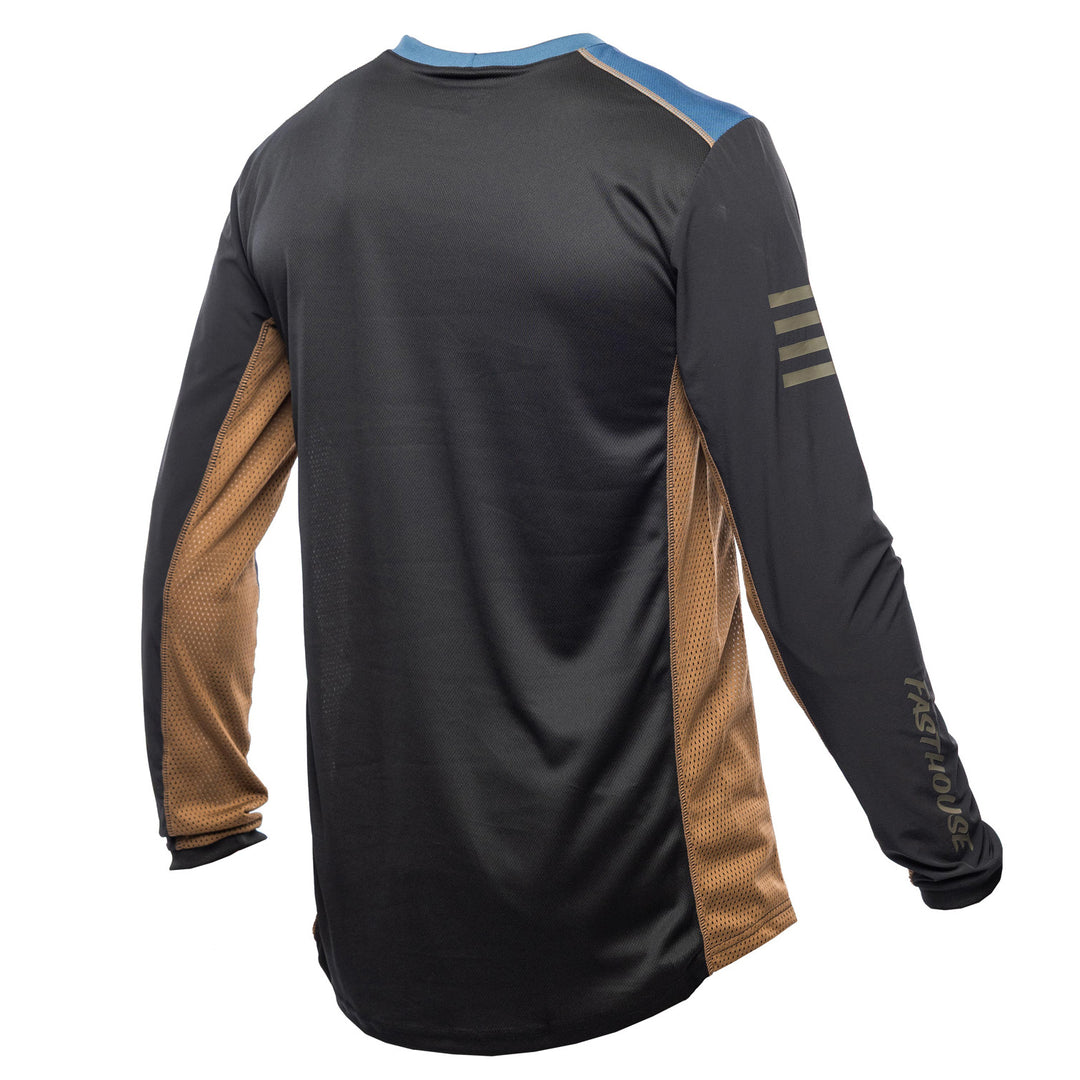 Fasthouse Off-Road Matox Jersey Moss/Black - Rear View