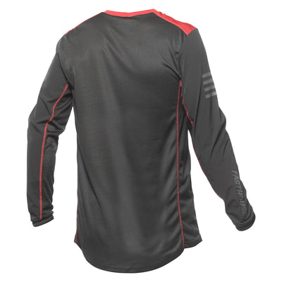 Fasthouse Off-Road Outland Jersey Black - Rear View