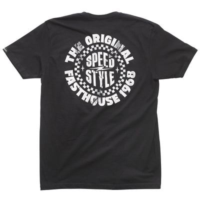 Fasthouse Origin Tee Black - Rear View