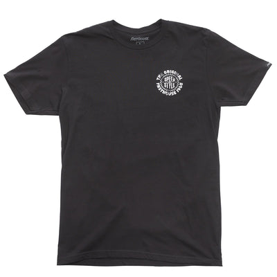 Fasthouse Origin Tee Black - Front View