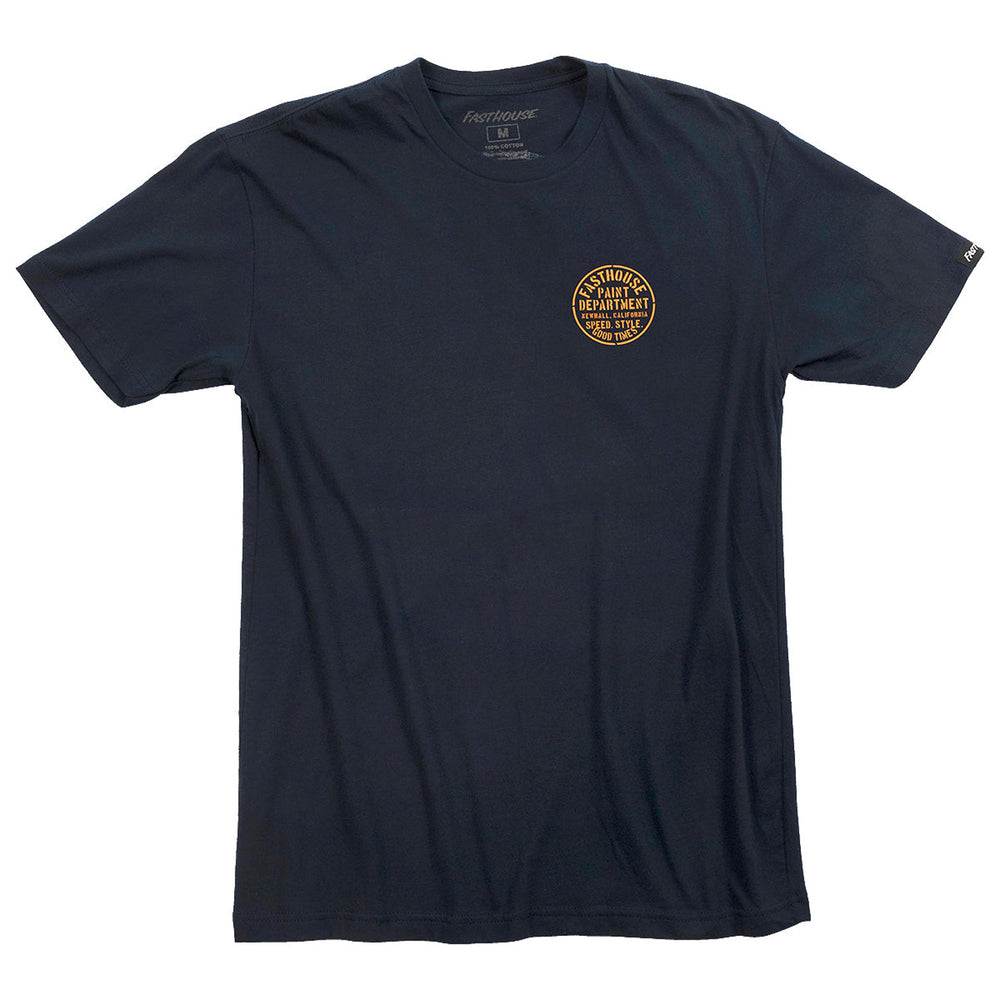 Fasthouse Paint Dept. Tee Navy - Front View