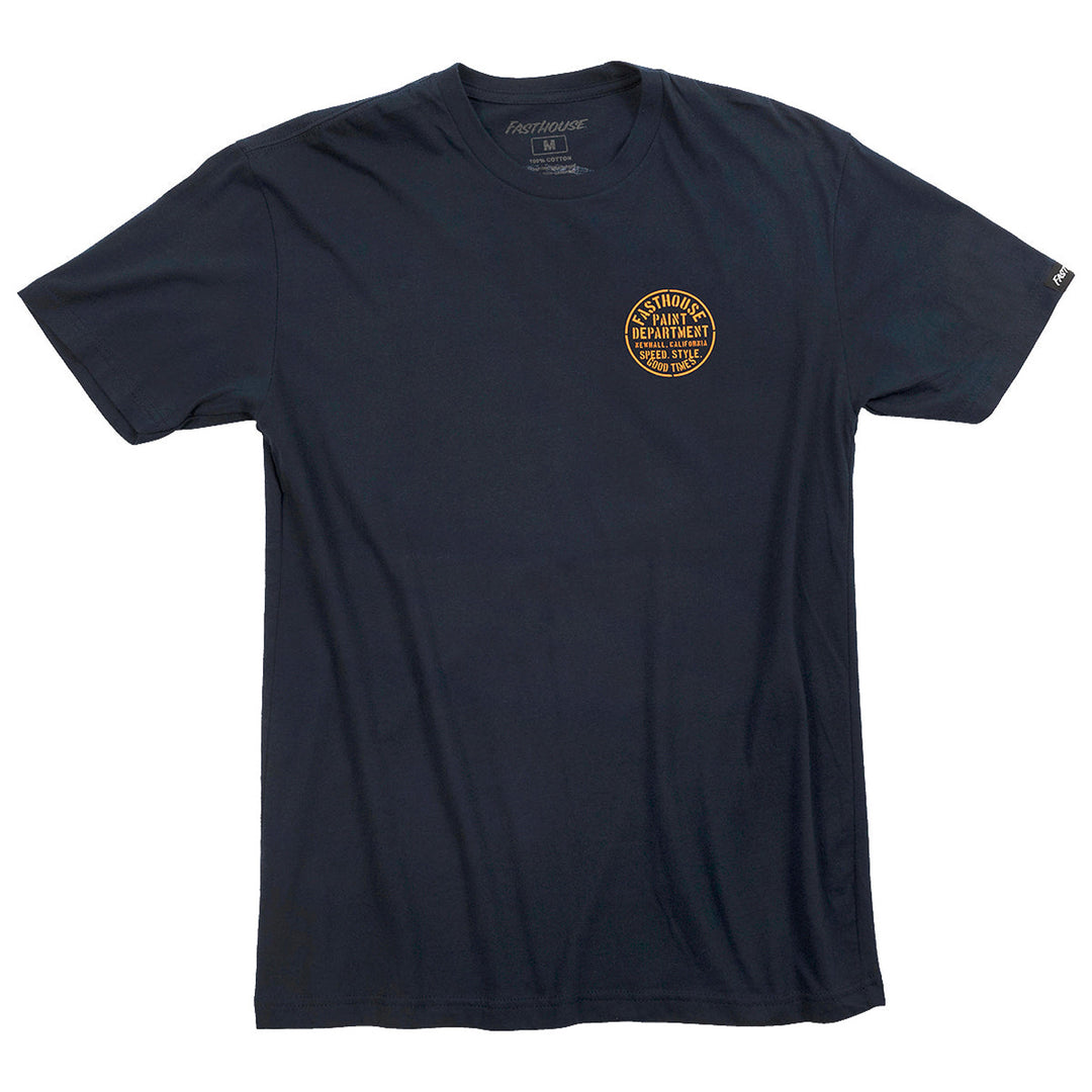 Fasthouse Paint Dept. Tee Navy - Front View