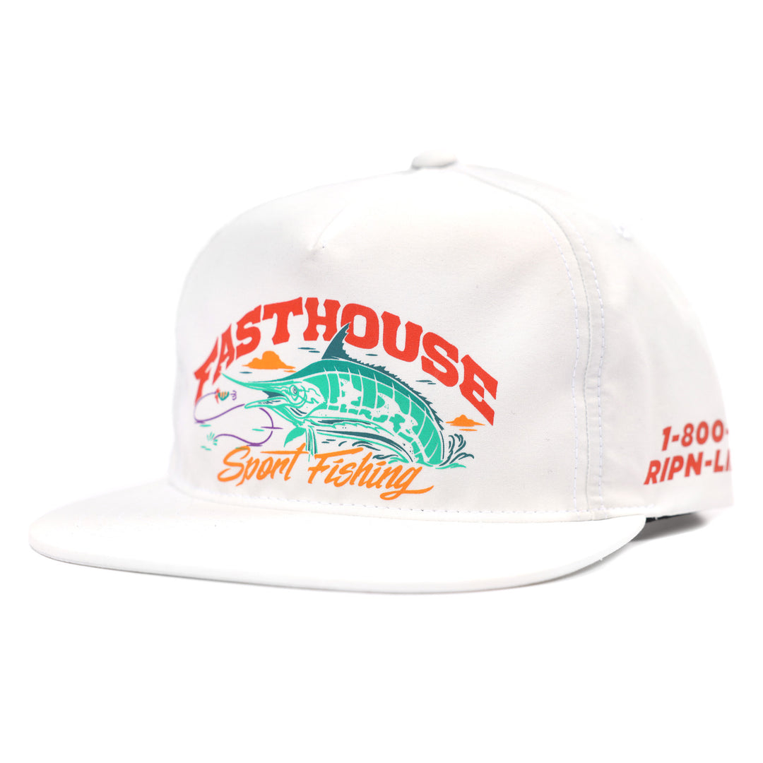Fasthouse Panama Hat White - Front View