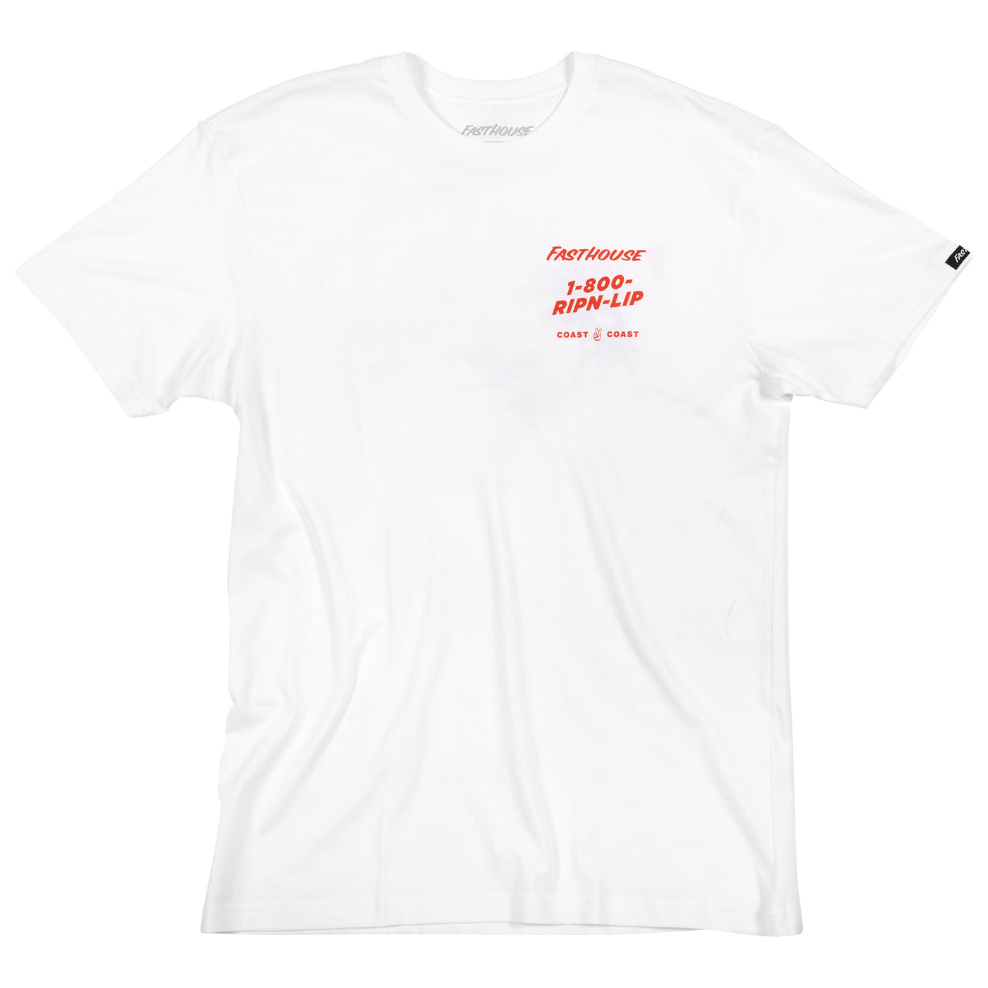 Fasthouse Panama Tee White - Front View