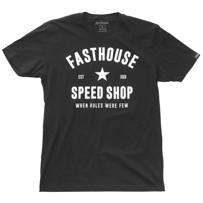 Fasthouse Paragon Tee Black - Front View