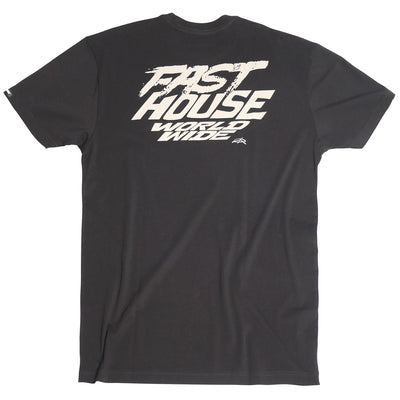 Fasthouse Primer SS Tee Black - Rear View