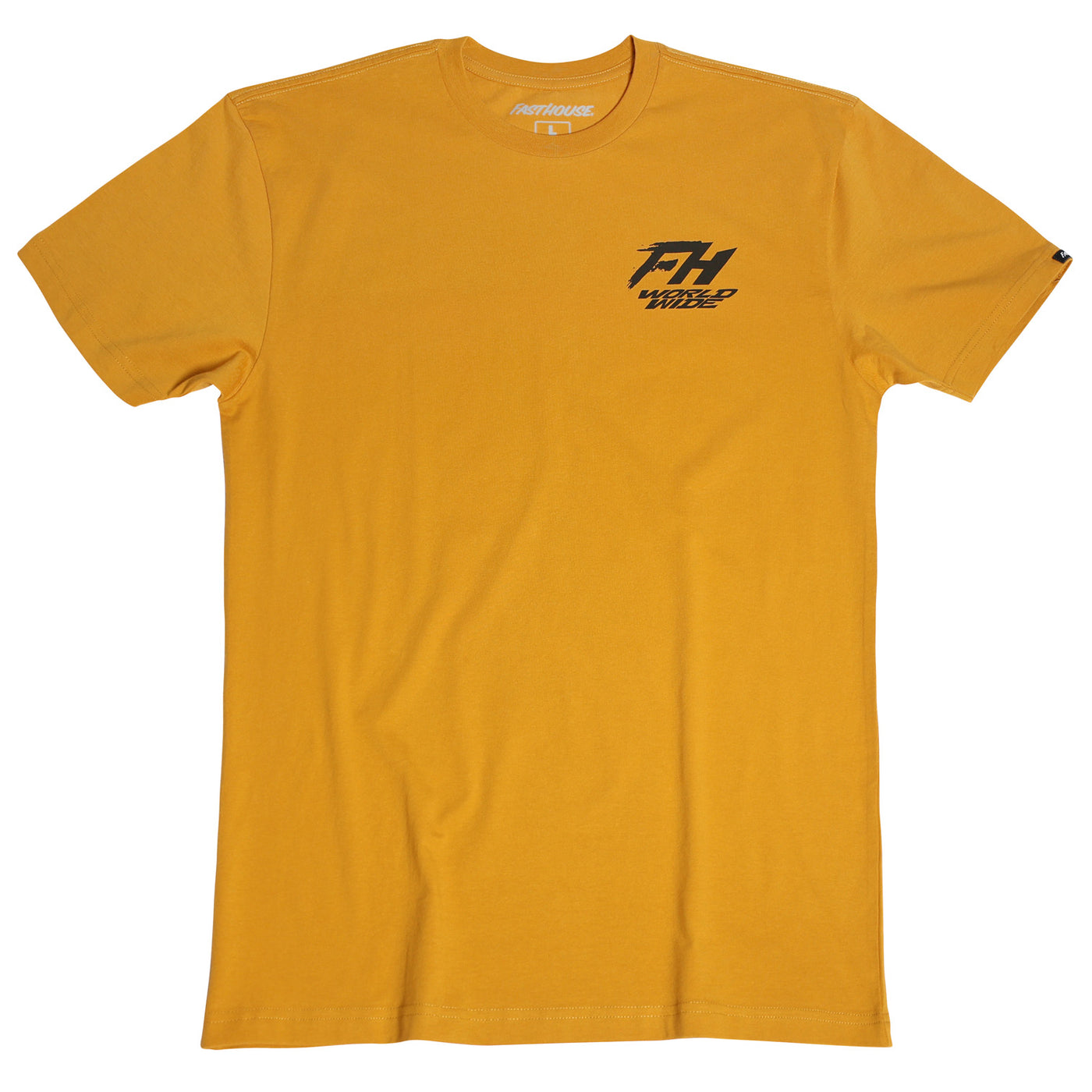 Fasthouse Primer SS Tee Vintage Gold - Front View