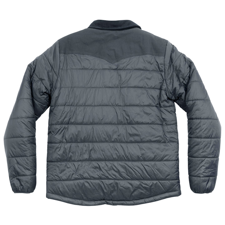 Fasthouse Prospector Puffer Jacket Smoked Navy - Rear View
