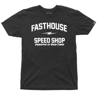 Fasthouse Purveyor Tee Black - Front View