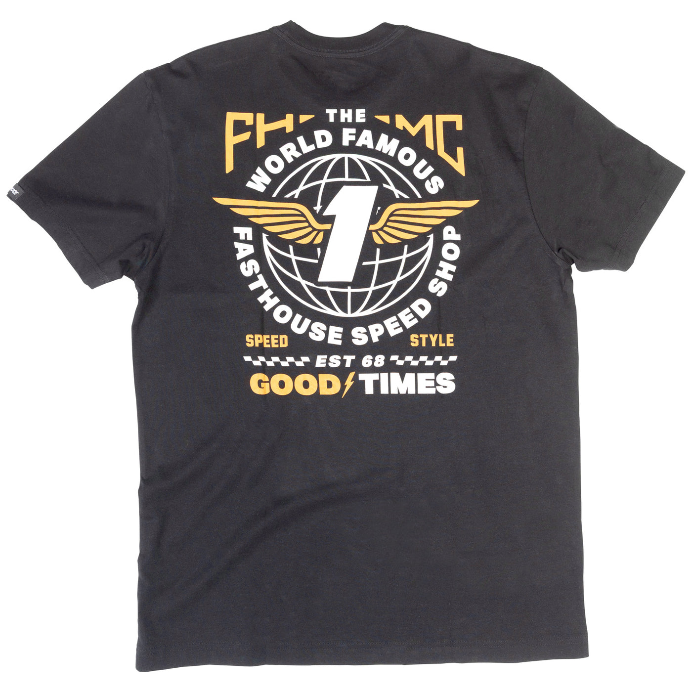 Fasthouse Renown SS Tee Black - Rear View