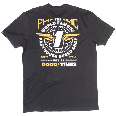 Fasthouse Renown SS Tee Black - Rear View