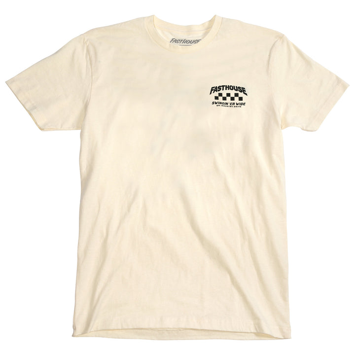 Fasthouse Resort Tracker Tee Natural - Front View