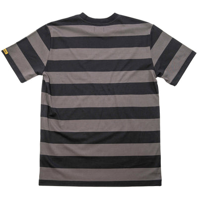Fasthouse Rufus Yarn Dye SS Tee Black - Rear View