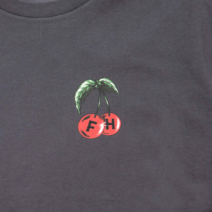 Fasthouse Ripe One SS Tee Black - Close-Up of Graphic on Front