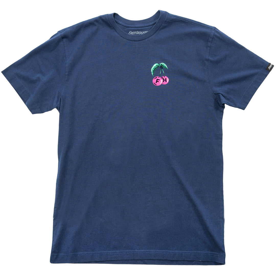 Fasthouse Ripe One SS Tee Midnight Navy - Front View