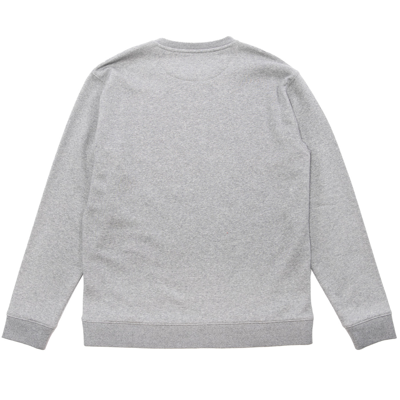 Fasthouse Renown Crew Neck Pullover Heather Gray - Rear View